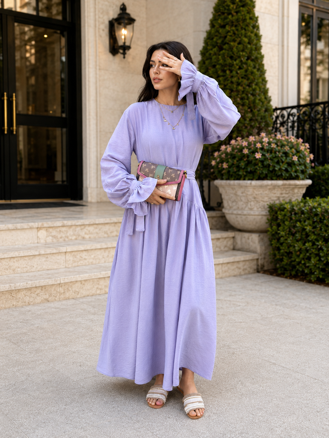 Grace Linen Dress