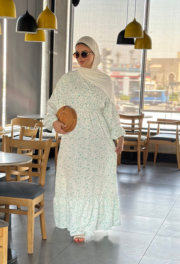 Floral Wrap Maxi Dress
