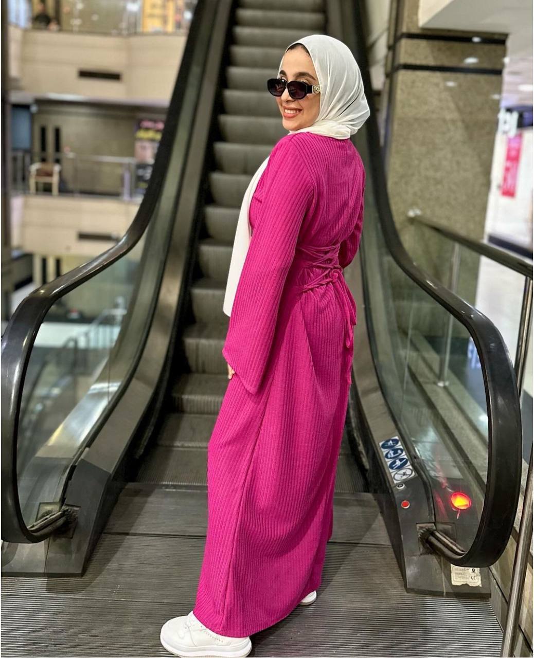 Ribbed Knit Maxi Dress