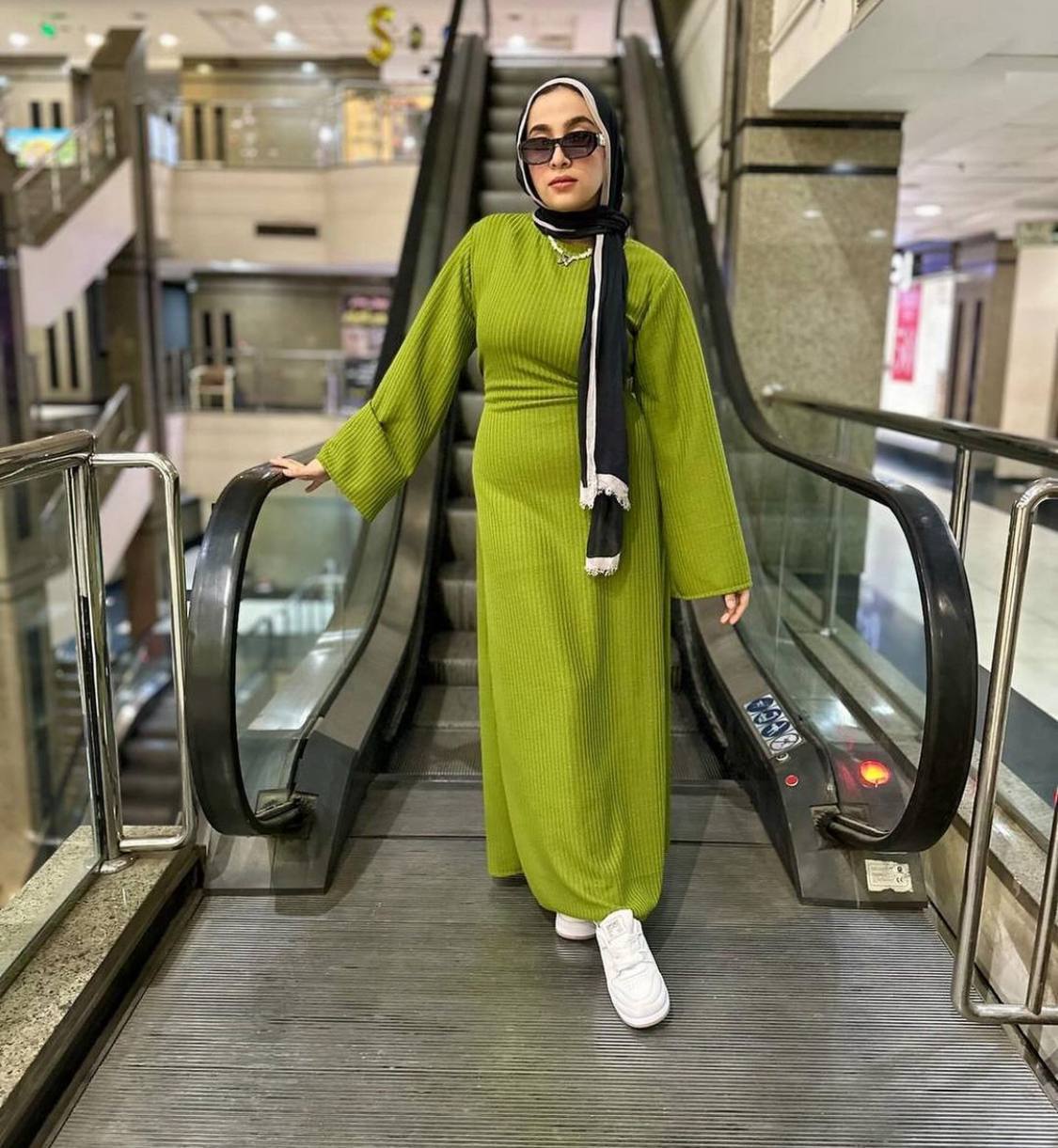 Ribbed Knit Maxi Dress