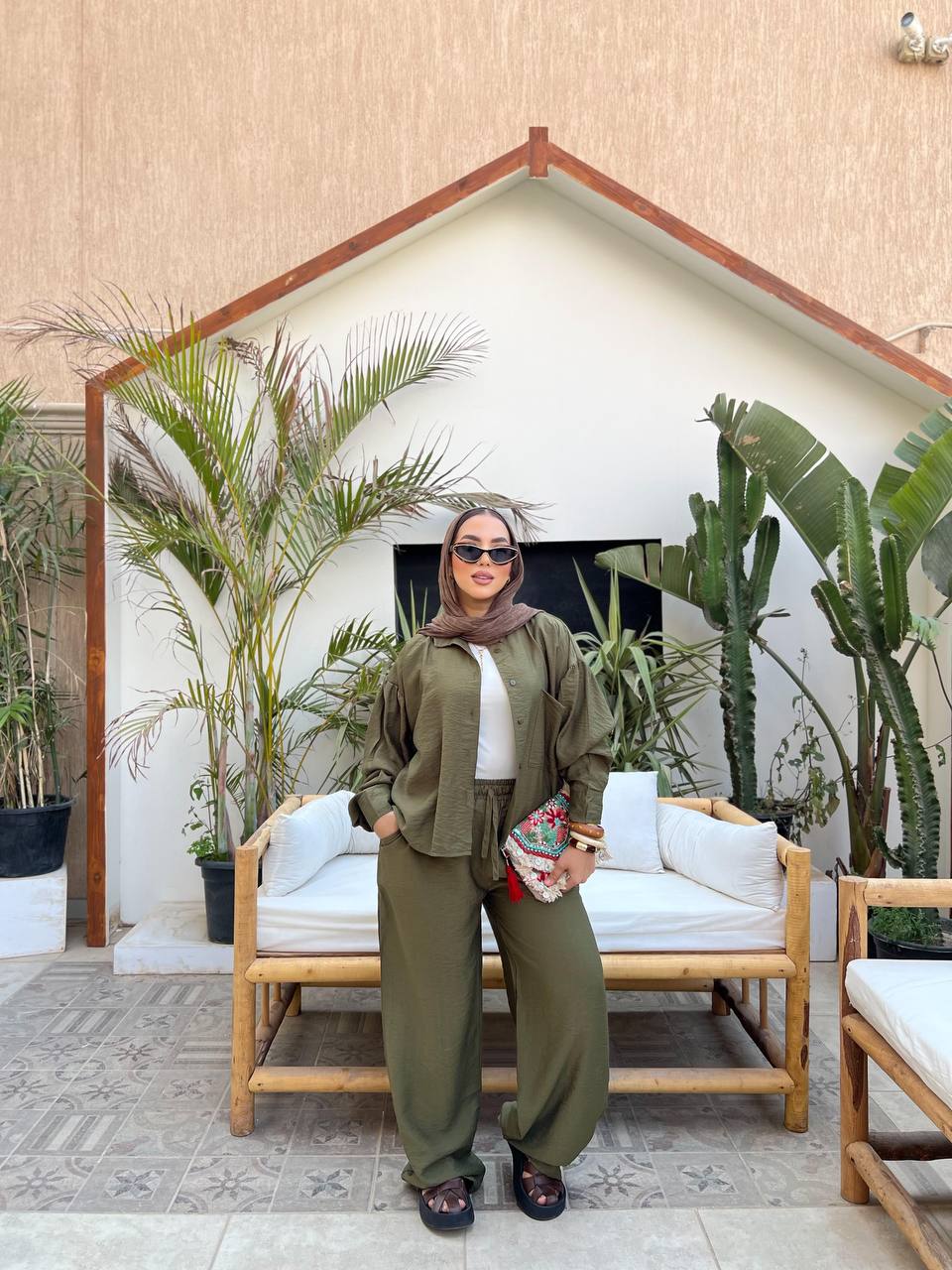 Relaxed Shirt Co-Ord Set