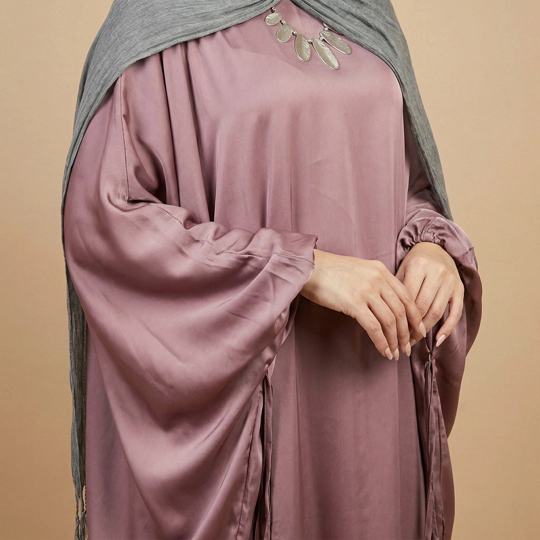 RUQAYA Satin Dress