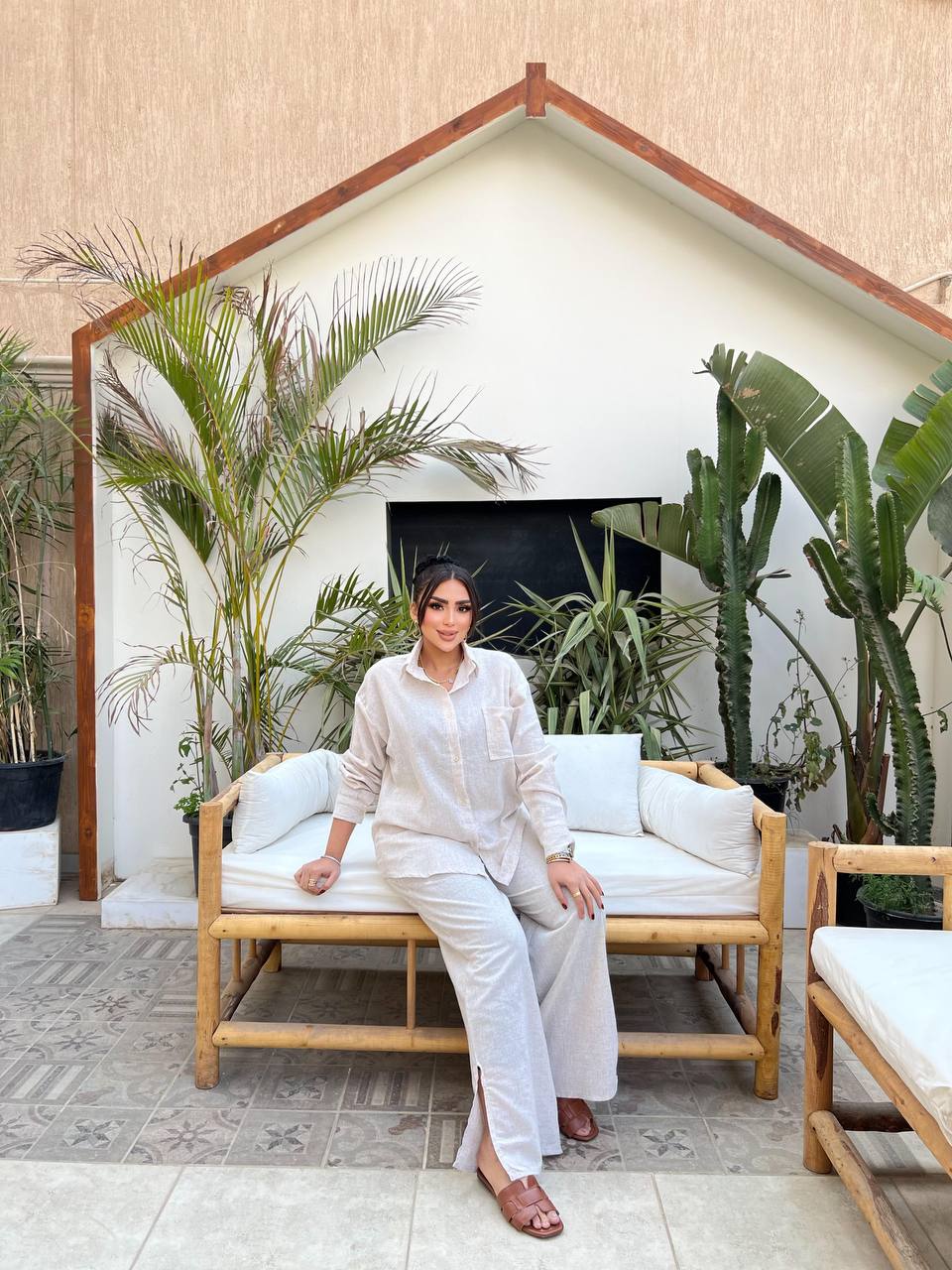 Linen Co-Ord Set