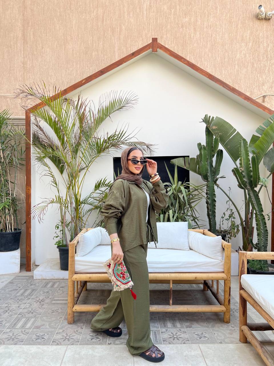 Relaxed Shirt Co-Ord Set